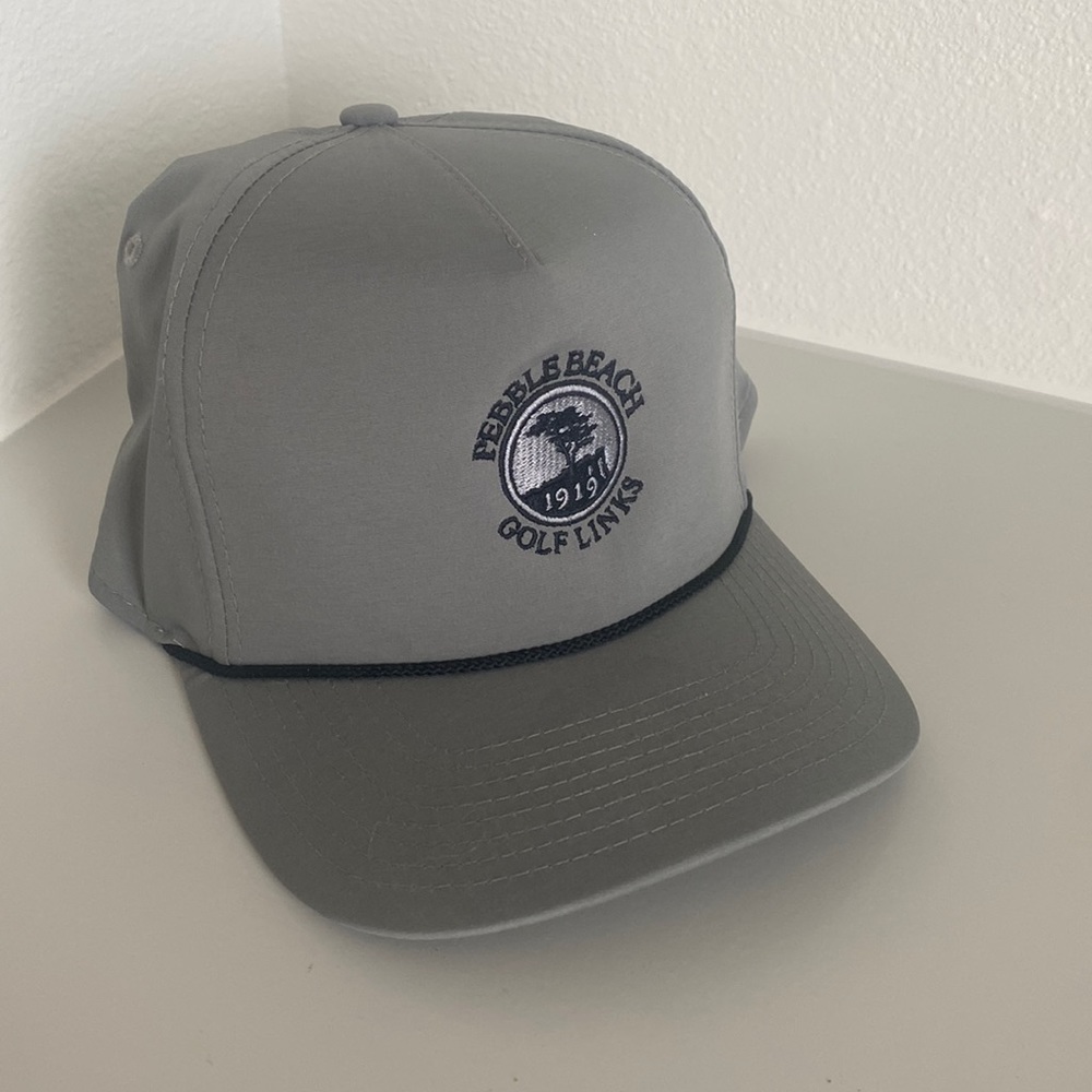 Pebble Beach Golf Links rope hat  Brand New